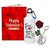 Sky Trends Valentine Combo Gift Set Printed Sipper Keychain Greeting Card Artificial Rose Best Gift For Girlfriend Husband Boyfriend Wife Friend STG-005