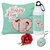 Sky Trends Valentine Combo Gift For Girlfriend Printed Sipper Bottle Keychain Cushion Cover Artificial Rose Gift For Kiss Day Propose day Promise Day Hug Day Rose Day Gifts