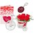 Sky Trends Valentine Combo Gift For Husband Greeting Card Artificial Flower Bunch With Plastic Cycle amp Keychain Best Gift For Kiss Day Propose day Promise Day Hug Day Rose Day Gifts