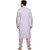 Garun Men's Cotton White Kurta Pyjama Set