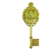 Astroguruji Vastu Fengshui Kuber Kunji Key golden 4.25 inches for money  prosperity (40)