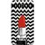 FUSON Designer Back Case Cover for Samsung Galaxy On Nxt (2016) (Red Lipstick Lips Shade Wave Patterns Black)