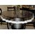 Khushi Creations 60 Inches Round Clear Transparent With Lace Border Table Cover