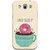 FUSON Designer Back Case Cover for Samsung Galaxy Win I8550 :: Samsung Galaxy Grand Quattro :: Samsung Galaxy Win Duos I8552 (Donut Strawberry Flavor Sinking In Hot Chocolate)