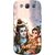 FUSON Designer Back Case Cover for Samsung Galaxy S3 Neo I9300I :: Samsung I9300I Galaxy S3 Neo :: Samsung Galaxy S Iii Neo+ I9300I :: Samsung Galaxy S3 Neo Plus (Moon Ganpati Shiva Om Namah Shivay Sitting Jatadhari )