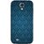FUSON Designer Back Case Cover for Samsung Galaxy S4 I9500 :: Samsung I9500 Galaxy S4 :: Samsung I9505 Galaxy S4 :: Samsung Galaxy S4 Value Edition I9515 I9505G (Blue Artwork Student Spots Amazing Plywood Table Cloth)