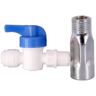 Xisom Roservice 1/4 Inlet Valve For Connection For Ro/Uv Water Purifiers