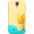 FUSON Designer Back Case Cover for Samsung Galaxy S4 Mini I9195I :: Samsung I9190 Galaxy S4 Mini :: Samsung I9190 Galaxy S Iv Mini :: Samsung I9190 Galaxy S4 Mini Duos :: Samsung Galaxy S4 Mini Plus (Light Yellow Cream Pineapple Lamp Ananas)