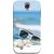 FUSON Designer Back Case Cover for Samsung Galaxy S4 Mini I9195I :: Samsung I9190 Galaxy S4 Mini :: Samsung I9190 Galaxy S Iv Mini :: Samsung I9190 Galaxy S4 Mini Duos :: Samsung Galaxy S4 Mini Plus (Summer Vacation Beach Mobile Wallpaper Blue Sky )