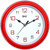 Ajanta Red Ring Wall Clock 2147R