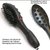 Set of 1 Magnetic Vibra Plus Head Massager Hairbrush with Double Speed by Hetshicreation