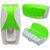 VS - Automatic Toothpaste Dispenser (GREEN) with 5 Toothbrush Holder Set (Color - GREEN)