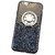 Iphone 7Plus Black glitter case with fidget spinner