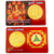 Maa Durga Gold Plated Yantra ,back side Bisa Yantra Golden Coin ATM Card
