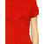 Meia Red High Slit Polyester Synthetic Maxi Top