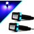 Andride Motorcycle Handlebar Turn Signal Grip Bar End LED Plug Strobe Side indicator Light For - All Bike (Blue Set of 2)