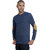 PAUSE Men's Blue Hooded Sweatshirt
