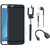 Redmi Note 3 Soft Silicon Slim Fit Back Cover with Selfie Stick, Earphones and OTG Cable
