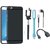 Redmi Note 3 Soft Silicon Slim Fit Back Cover with Selfie Stick, Earphones, OTG Cable and USB LED Light
