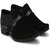 BB LAA Men's Black Slip on Smart Formals Shoes