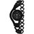 The Shopoholic Round Dial Black Strap Analog Watch For Women