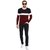 PAUSE Multi Solid Cotton Round Neck Slim Fit Long Sleeve Men's T-Shirt