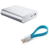 Hamine mi4 fast charge 10400 Mah Power Bank (Silver)