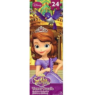 Buy Sofia The First Princess 24 Piece Tower Puzzle - One - Varied ...