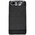 ECS Soft Back Case Cover With Camera protection For Panasonic Eluga Ray 500 - Black