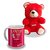 Loved You Yesterday Love You Still Teddy Bear And Coffee mug Gifts For Valentine combo