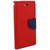 New Mercury Goospery Fancy Diary Wallet Flip Case Back Cover for Samsung Galaxy J1 (2016) (Red)
