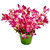 8 INCH Round Fibre Pink Forsythia Artificial Flowers
