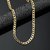 Shoppe Design Fancy Latest Men's Chain 24k Gold Plated (22 inch 15gm 7mm) With Surprise Gift And 1 Year Warranty