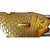Brass Metal Handicraft Big Fish Lock Fine Craving Work India By Bharat Haat BH00266