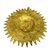Pure Brass Metal Sun Face Hanging By Bharat Haat BH04391