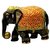 Wooden Elephant Fine Statue By Bharat Haat BH03242