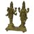 Brass Metal Vishnu Laxmi Standing Medium In Size By Bharat Haat BH02671