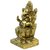 Pure Brass Metal Ganesh Sitting On Kamal In Fine Finishing And Decorative Art By Bharat Haat BH03872