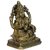 Brass Metal Statue Of Laxmi Devi Godess With Carving And Finishing Work Small In Size By Bharat Haat BH00984