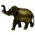 Brass Metal Elephant Medium In Size Handicraft India Art By Bharat Haat BH02716