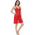 Vixenwrap Candy Red Solid Babydoll