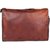Satya Genuine Leather Messenger Bag (brown) 9inchx11inch