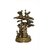 Brass Metal Statue Of God Radha Krishna With Tree Small With Peacock By Bharat Haat BH01188