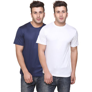 Ketex Men's Round Neck T-shirt (Pack of Two)