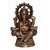 Made With Black Metal Ganesh Sitting Medium By Bharat Haat BH01093