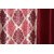 Shri Shyam Furnishing Maroon Window Eyelet Curtain Set of 2