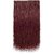 D DIVINE 5 Clip in Wine Red Hair Extension For Women and Girls