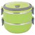 Satya Plastic Multi-color Lunch Box 2 Layers Hot Box (No. of Pieces 1)