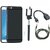 Redmi Note 4 Ultra Slim Back Cover with Selfie Stick, OTG Cable and AUX Cable