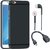 Redmi Note 3 Soft Silicon Slim Fit Back Cover with Earphones and OTG Cable